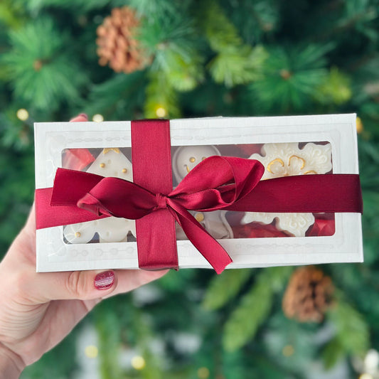 Winter Candle Box (white)